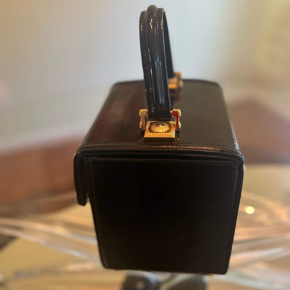 Versace black makeup case/vanity bag - Picture 3 of 8